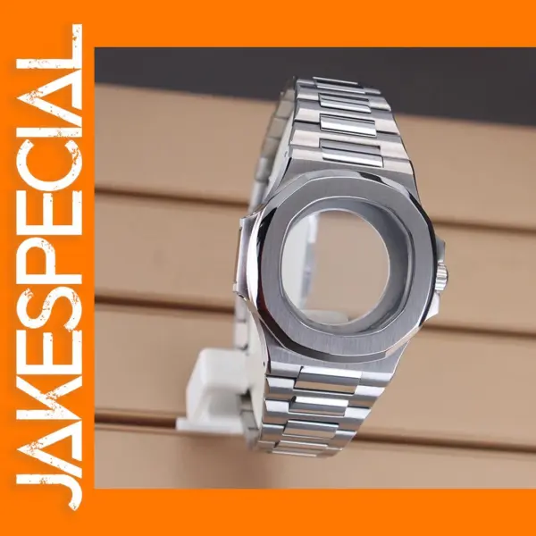 42mm Men's Watch Case and Strap for Nautilus