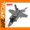 F35 Fighter Building Blocks Model Set