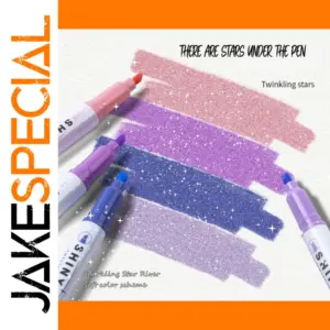 Kawaii Glitter Pastel Highlighter Set