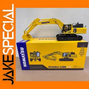1:43 Scale Diecast Komatsu PC520LC-11M0 Excavator