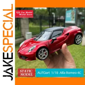 AUTOART 1:18 Alfa Romeo 4C Alloy Model Car