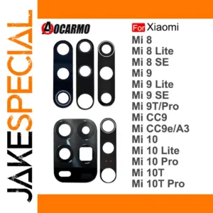 Aocarmo Xiaomi Mi 8-11 Rear Camera Lens Sticker
