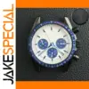 Men's Stainless Steel Watch Case for VK63 Movement