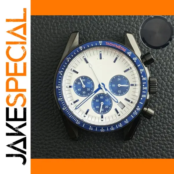 Men's Stainless Steel Watch Case for VK63 Movement