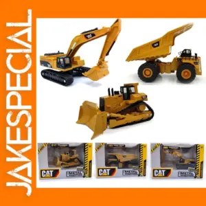 1:100 Scale CAT Diecast Model Truck Set