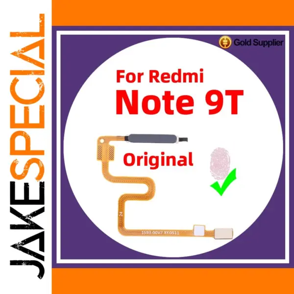 Original Xiaomi Redmi Note 9T Fingerprint Sensor Flex Cable