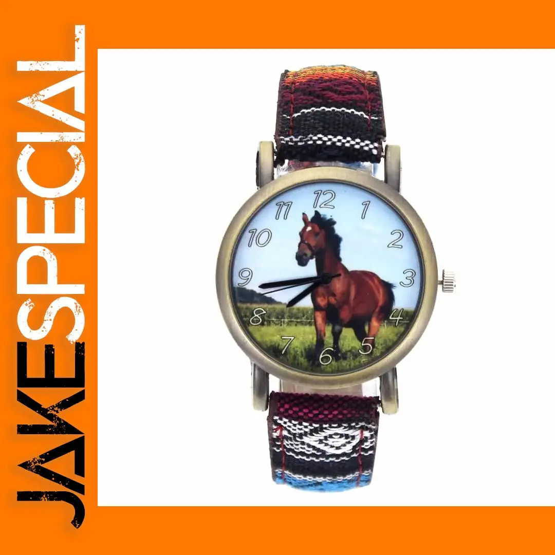GERRYDA WW400 Running Horse Canvas Sport Watch 1 GERRYDA WW400 Running Horse Canvas Sport Watch