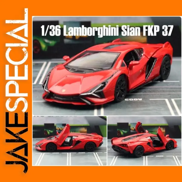 1:36 Lamborghini Sian Diecast Toy Car