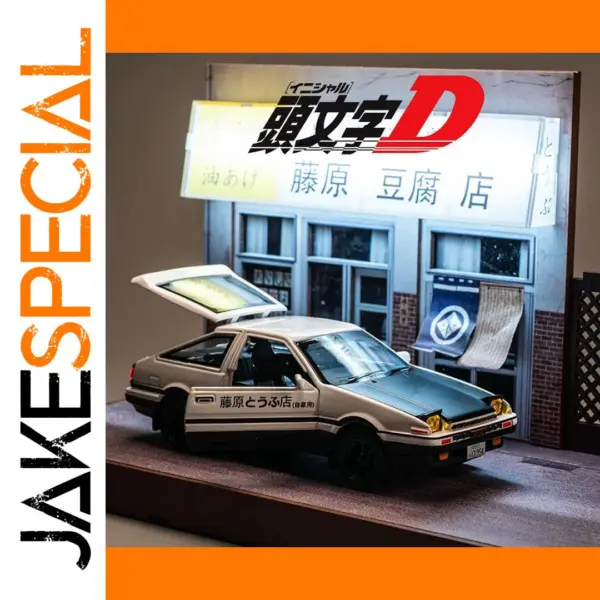 1:28 Scale AE86 Diecast Alloy Car Model