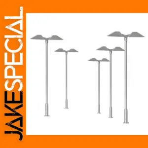 5pcs LED Street Lamps for TT Scale Model
