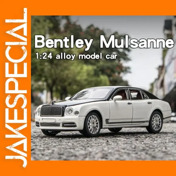 1:24 Scale Bentley Mulsanne Diecast Model Car