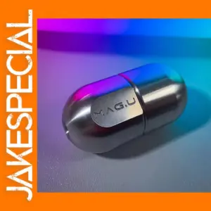 Magnetic Stainless Steel Fidget Spinner Capsule