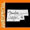Fender Stratocaster Water Slide Decal Set