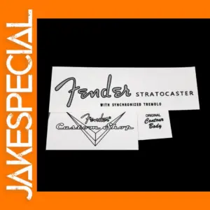 Fender Stratocaster Water Slide Decal Set