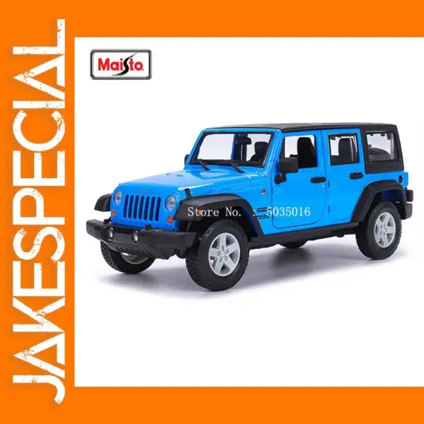 Maisto 1:24 Jeep Wrangler Diecast Model Car