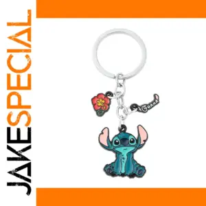 Stitch Metal Enamel Keychain for Bag Accessories