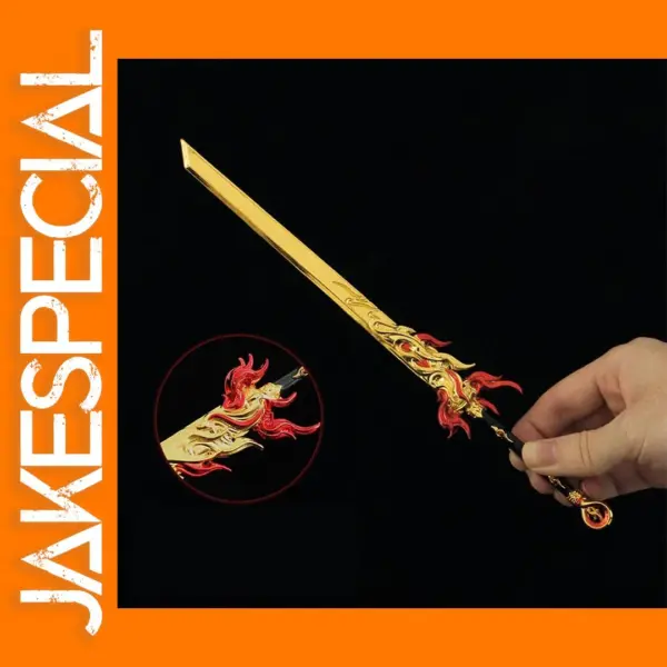 28cm Naraka Bladepoint Metal Sword Model