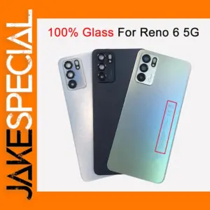 OPPO Reno6 Battery Cover with Logo Replacement Back Case
