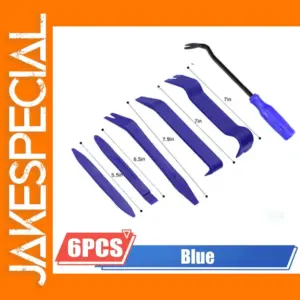 Blue Plastic Car Trim Removal Tool Set