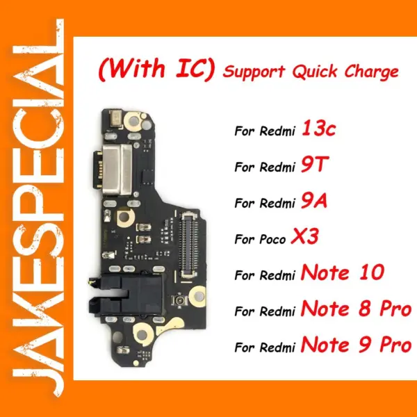 Xiaomi Redmi & Poco USB Charging Port Flex Replacement