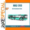MAZ-203 Diecast Model City Transit Bus 1:43