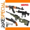 Military Sniper Gun Building Blocks Set