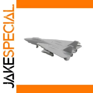 5PCS F-14 Tomcat Aircraft Models with Gear
