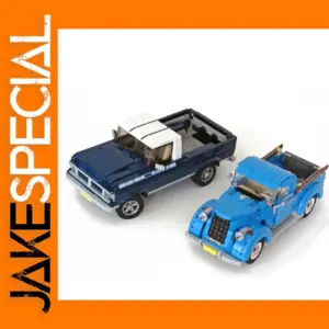 Classic Ford Vintage Pickup Building Blocks Set