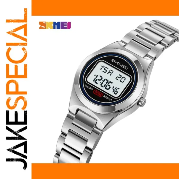 Women’s Digital Stainless Steel Luxury Watch