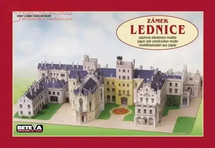 Town Scene Buildings 3D Paper Model Kit 7 Town Scene Buildings 3D Paper Model Kit - Image 7