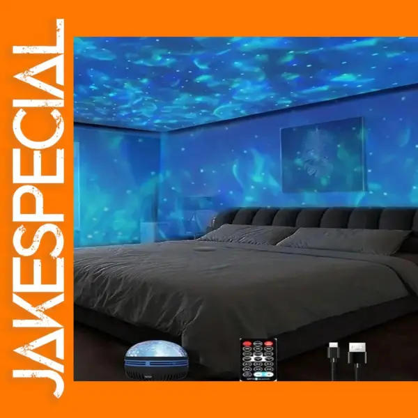 Ocean Wave Night Light Projector for Bedrooms