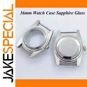36mm NH35 Watch Case Solid Stainless Steel Without Crown