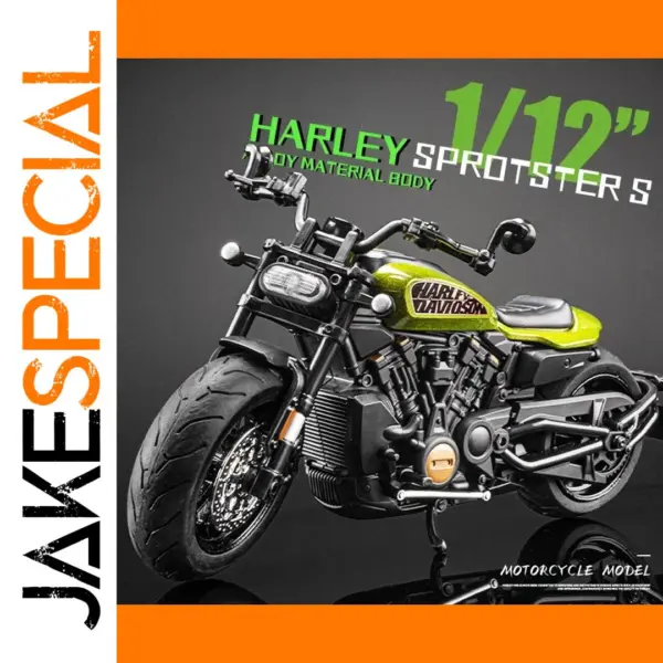 1/12 Scale Diecast Harley Sportster Motorcycle