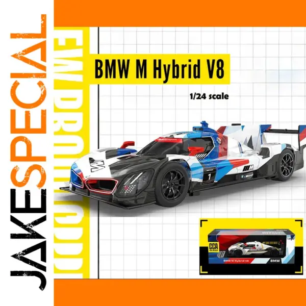 Modèle Réduit BMW M Hybrid V8 Diecast 1:43 - Neuf, Marque JakeSpecial, Warehouse Hong Kong