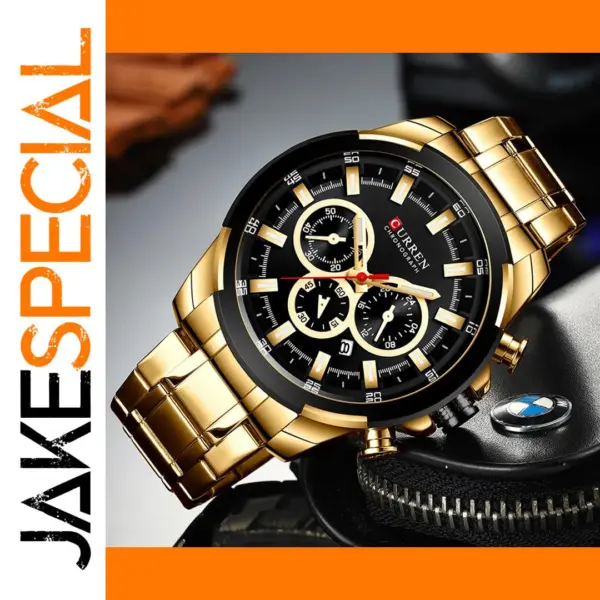 CURREN Men's Sport Quartz Chronograph Watch