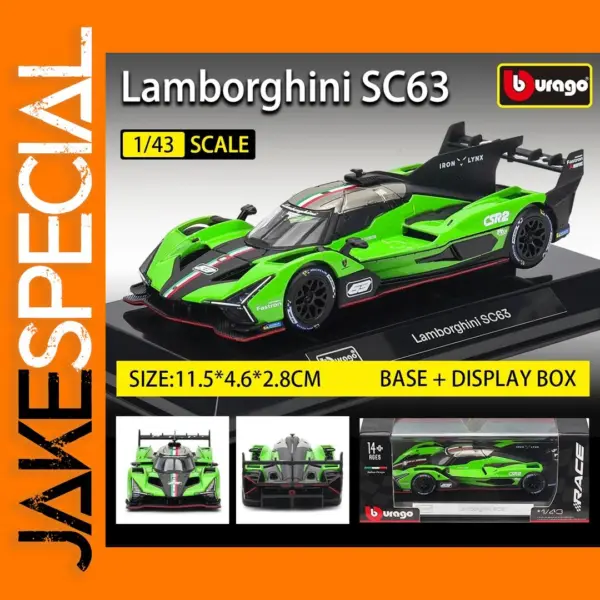 Bburago 1:43 Lamborghini SC63 Diecast Model