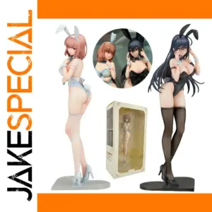 29cm Black Bunny Aoi & White Bunny Natsume Figure