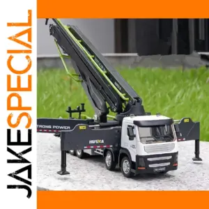 Diecast 1:50 Cement Pump Truck Model