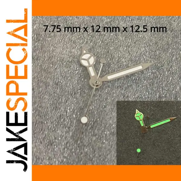 Green Luminous Watch Hands for Miyota 2115