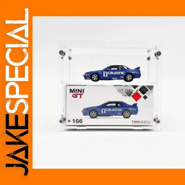 Bob 1/64 Acrylic Model Car Display Case