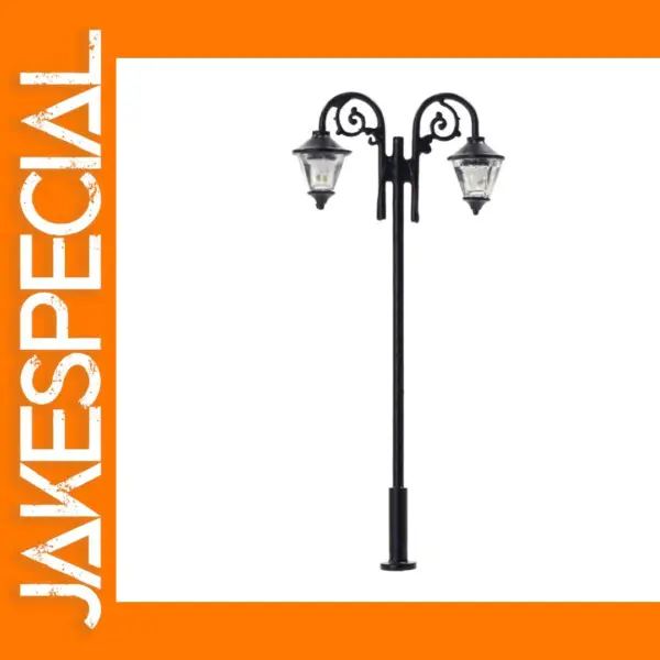 5pcs HO Scale LED Street Lamps Warm White