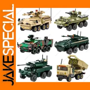 Military Boxer XM808 Building Block Set
