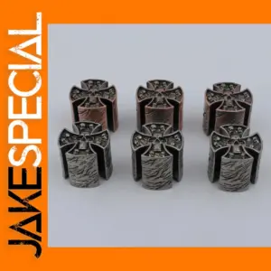 GUYKER Copper Guitar Knobs Cross Style Dual Color