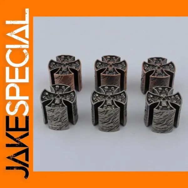 GUYKER Copper Guitar Knobs Cross Style Dual Color