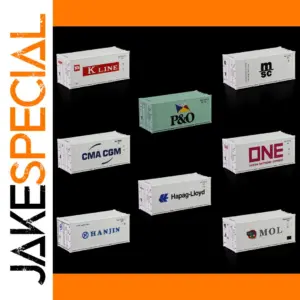 HO Scale 20ft Hi-Cube Reefer Container