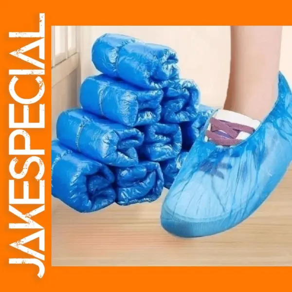 Disposable Waterproof Shoe Covers - Blue