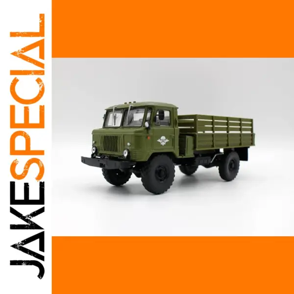 1/43 GAZ 66 4x4 USSR Military Diecast Truck