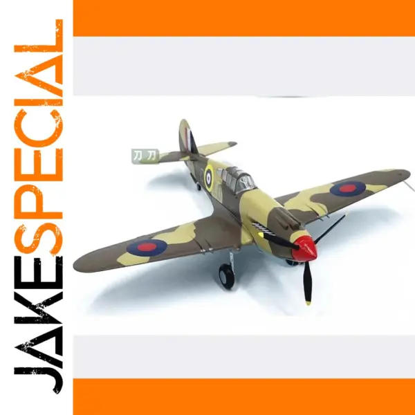 1:72 WWII British P40B/C Plane Model