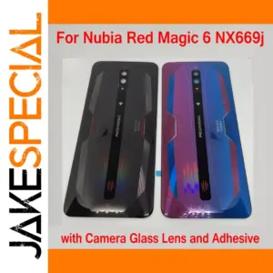 Premium Battery Cover for ZTE Nubia Red Magic 6 NX669j