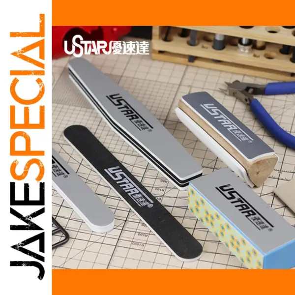 5-in-1 Abrasive Stick Set for Model Crafting